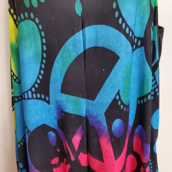 SHEIN Multicolor Abstract Jumpsuit 2XL - Picture 4 of 8